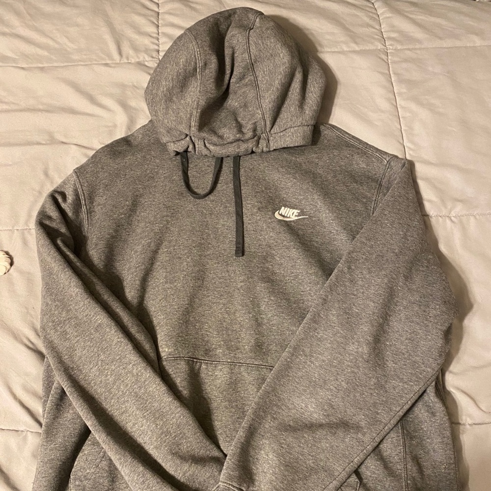 dark gray nike hoodie